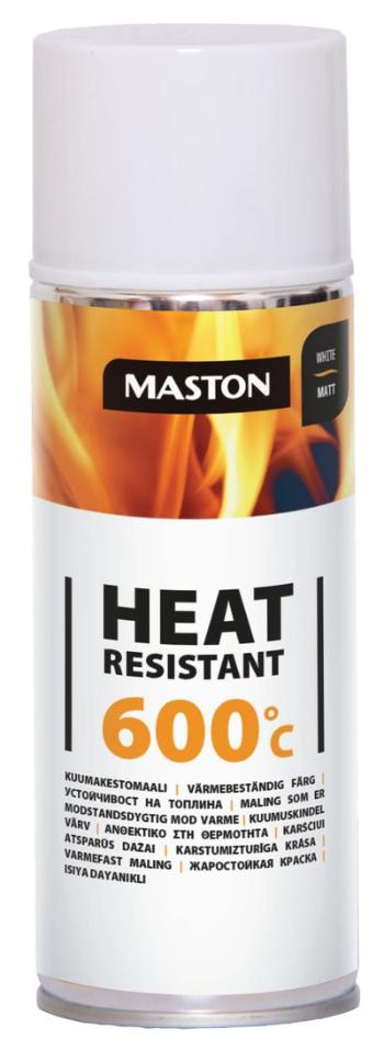 HEAT RESISTANT - teplotne odolný sprej 400 ml čierny do 600°c