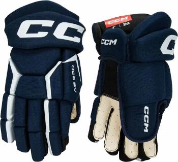CCM Hokejové rukavice Tacks AS 580 SR 14 Navy/White