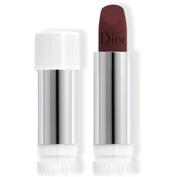 DIOR Rouge Dior The Refill dlhotrvajúci rúž náhradná náplň odtieň 886 Enigmatic Velvet 3,5 g