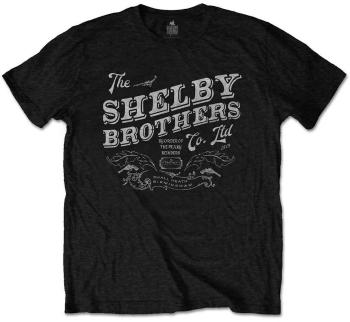 Peaky Blinders Tričko Unisex The Shelby Brothers Black XL