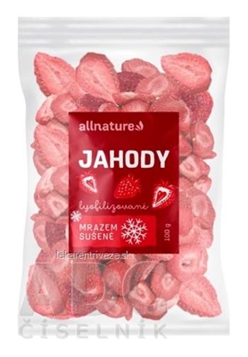 Allnature JAHODY MRAZOM SUŠENÉ lyofilizované plody 1x100 g