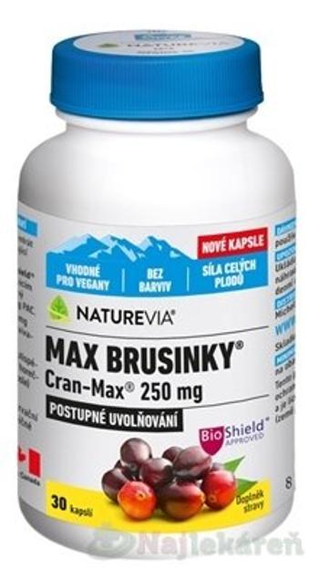 SWISS NATUREVIA MAX BRUSNICE Cran-Max 250 mg na močové cesty 30 kapsúl