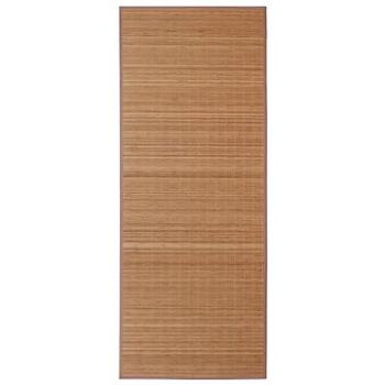Bambusový koberec 100 × 160 cm hnedý (245822)