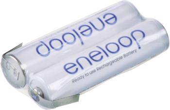 Panasonic eneloop Reihe F1x2 akupack - sada nabíjacích batérií 2x micro (AAA) spájkovacia špička v tvare Z Ni-MH 2.4 V 7
