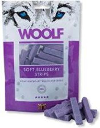 WOOLF pochúťka soft Blueberry strips 100g + Množstevná zľava