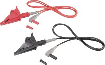VOLTCRAFT MSL-507 merací kábel [zástrčka 4 mm - krokosvorky] 1.00 m čierna, červená 1 ks