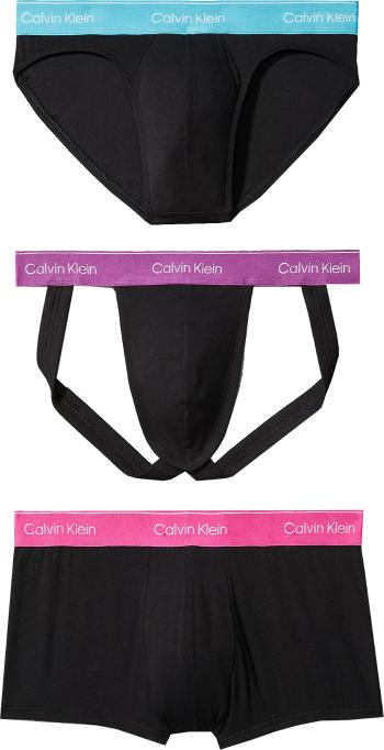 Calvin Klein 3 PACK - pánska sada spodnej bielizne NB3877A-MJD XL