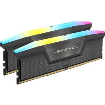 Corsair 32GB KIT DDR5 5600MHz CL36 Vengeance RGB Grey for AMD (CMH32GX5M2B5600Z36K)