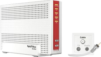 AVM FRITZ!Box 6591 Cable Wi-Fi router s modemom Integrovaný modem: kábel 2.4 GHz, 5 GHz