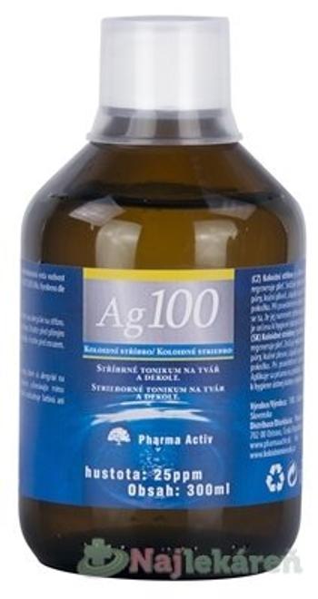 Pharma Activ Koloidné striebro Ag100, hustota 25ppm, 300 ml