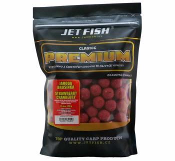 Jet fish boilie premium clasicc 700 g 20 mm-jahoda brusnica