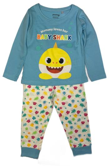 EPlus Dievčenské pyžamo - Baby Shark modré Veľkosť - deti: 104