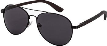 Meatfly Polarizačné okuliare AVIATOR Black