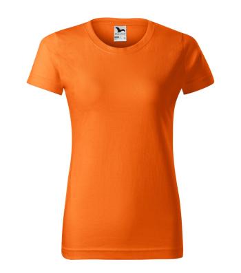 MALFINI Dámske tričko Basic - Oranžová | XXL