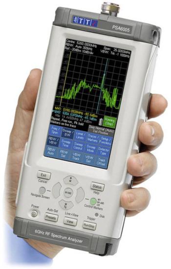 Aim TTi PSA6005 analyzátor spektra bez certifikátu 5990 MHz   ručné zariadenie