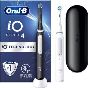 Oral-B iO Series 4 Duo Black/White magnetické zubné kefky (4210201420583)
