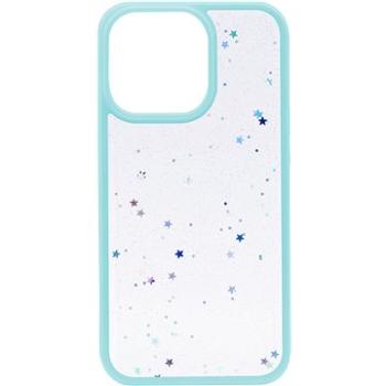 iWill Clear Glitter Star Phone Case pre iPhone 13 Pro Blue (DIP888-20)