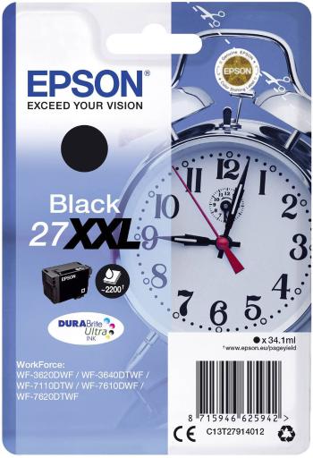 Epson Ink T2791, 27XXL originál  čierna C13T27914012