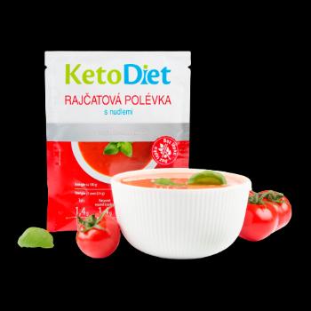 KetoDiet Proteínová polievka – paradajková s rezancami (7 porcií)