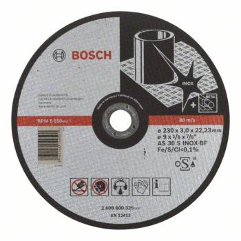 Bosch Accessories 2608600325 2608600325 rezný kotúč rovný  230 mm 22.23 mm 1 ks