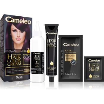 Delia Cosmetics Cameleo Omega permanentná farba na vlasy odtieň 6.26 Aubergine
