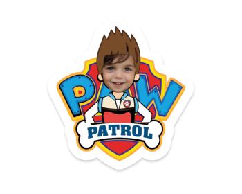 Personalizovaný zápich na tortu -  Paw patrol