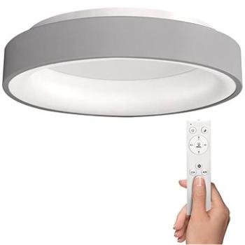 Solight LED stropné svietidlo guľaté Treviso, 48 W, 2880 lm, stmievateľné, diaľkové ovládanie, sivá (WO768-G)