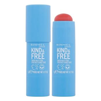 RIMMEL LONDON Kind & Free Tvárenka Tinted Multi 004 Tangerine Dream 5 g