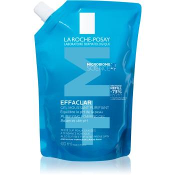 La Roche-Posay Effaclar hĺbkovo čistiaci gél pre mastnú citlivú pleť náhradná náplň 400 ml