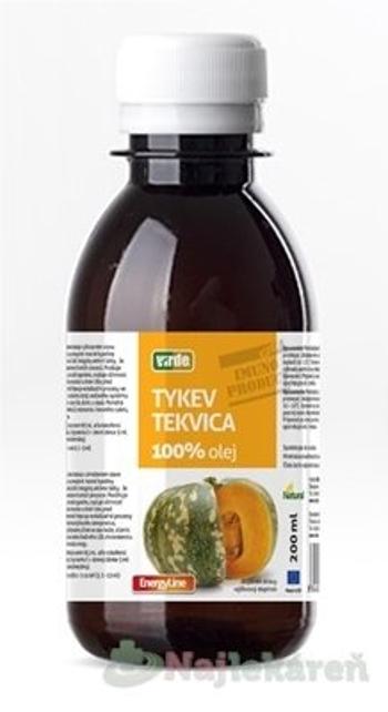 VIRDE Tekvica 100 % olej, 200 ml