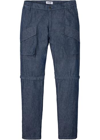 Loose Fit džínsy z letného denimu s odnímateľnými nohavicami