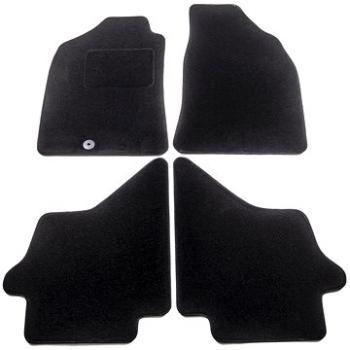 ACI textilné koberce pre FORD Ranger 07-09  čierne (sada 4 ks) (1964X62)