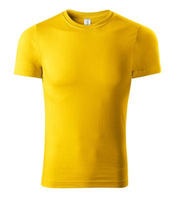 MALFINI Tričko Paint - Žltá | XL