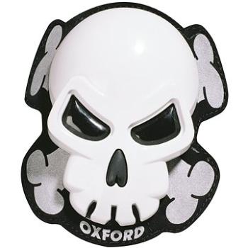 OXFORD slidery Skull (biele, pár) (M113-07)
