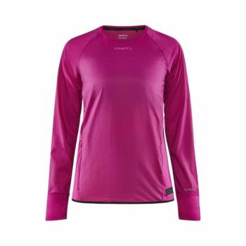 Dámske bežecké tričko CRAFT PRE Hypervent LS Wind ružové 1910428-486000 M