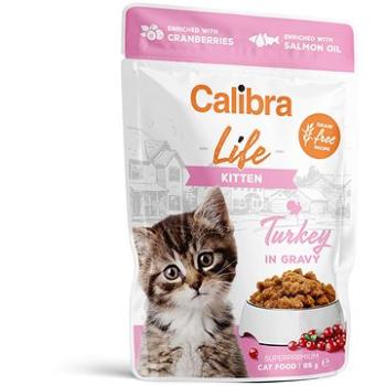 Calibra Cat Life kapsička kitten turkey in gravy 85 g (8595706700863)