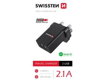 Adaptér cestovný SWISSTEN 22045200 pre použitie zo SR vo Veľkej Británii