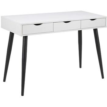 DESIGN SCANDINAVIA so zásuvkami Pluto 110 cm, čierny/biely (A1002737)