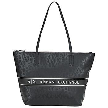 Armani Exchange  Veľká nákupná taška/Nákupná taška 942867  Čierna