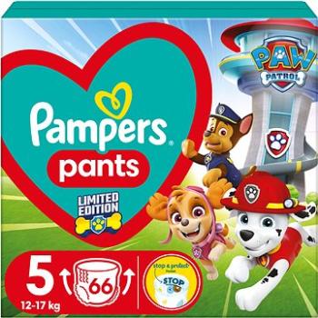 PAMPERS Active Baby Pants Paw Patrol veľkosť 5 (66 ks) (8006540863619)