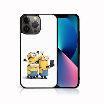 MY ART Silikónový kryt Apple iPhone 13 Pro MINIONS SELFIE (022)