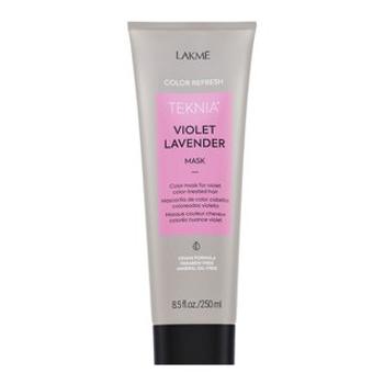 Lakmé Teknia Color Refresh Violet Lavender Mask vyživujúca maska ​​s farebnými pigmentmi pre vlasy s fialovými odtieňmi 250 ml