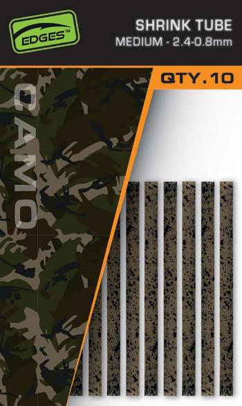 Fox zmršťovacia hadička edges camo shrink tube 10 ks - 2,4-0,8 mm