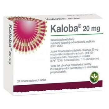 KALOBA 20 mg tablety 21 ks