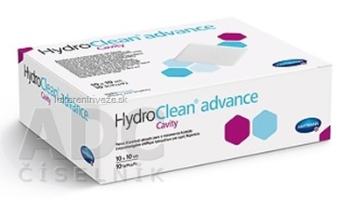 HydroClean advance Cavity vankúšik na rany štvorec (10x10 cm) 1x10 ks