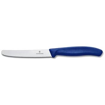 Victorinox nôž na rajčiny s vlnkovaným ostrím 11 cm modrý (6.7832)
