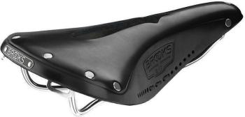 Brooks B17 Carved Black 175 mm Oceľ Sedlo