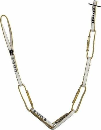 Singing Rock Loop Chain White/Yellow