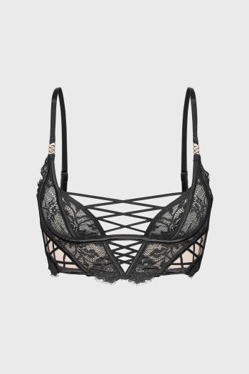 Erotická podprsenka Loretta Bralette čipkovaná