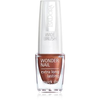 IsaDora Wonder Nail rýchloschnúci lak na nechty odtieň 437 Copper Crush 6 ml